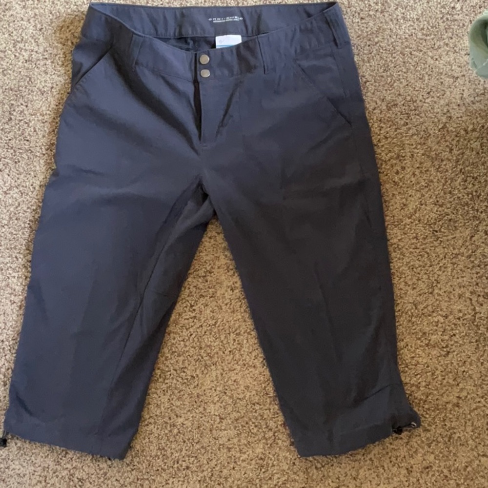 Columbia Omni-Shield Gray Pants, Sz 12